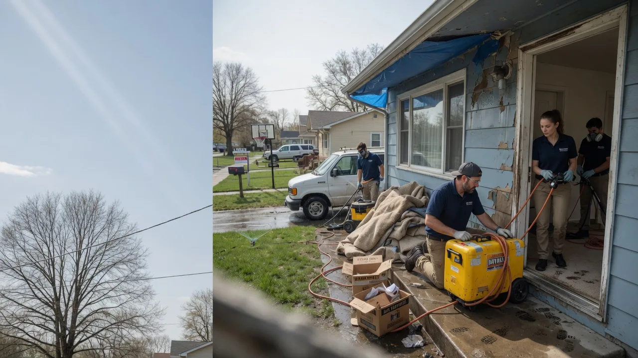 Basement Flood Cleanup in Brooksville, KY near me